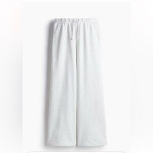 Wide leg grey joggers H&M sweatpants